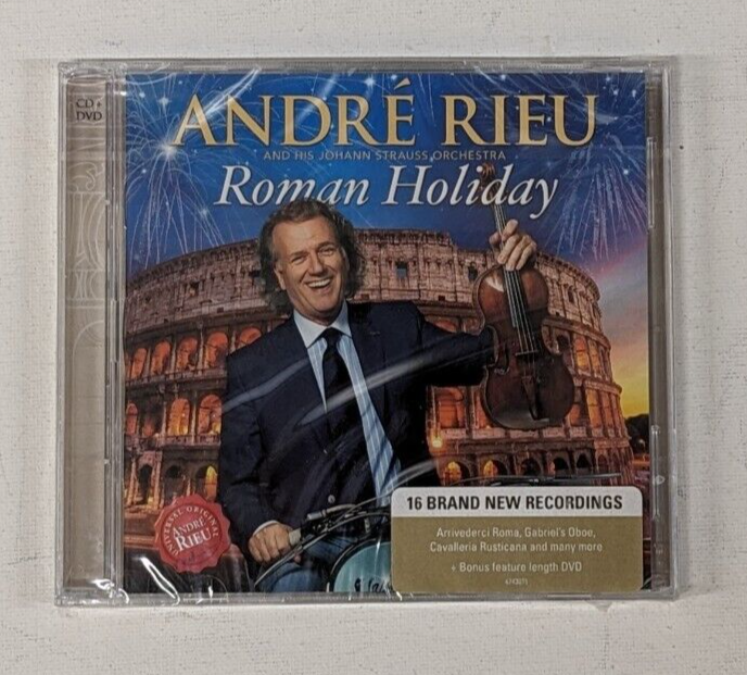 André Rieu - Roman Holiday CD + DVD Johann Strauss