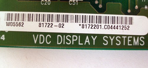VDC Electrohome Marquee 8500 9500 Ultra 65493-01 81722-01 Contrast Modulation - 第 3/5 張圖片