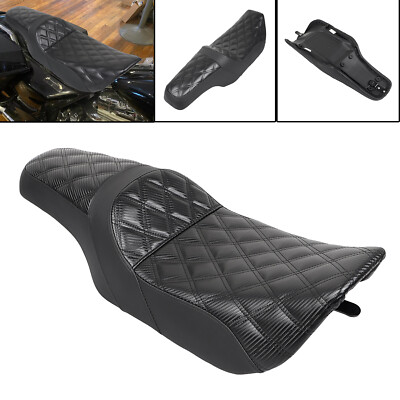 Two-up Driver Passenger Seat Fit For Harley Road King Street Glide FLHX 06-2007