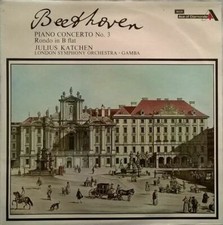 Piano Concerto No 3 / Rondo In B Flat LP (UK 1970) : Julius Katchen