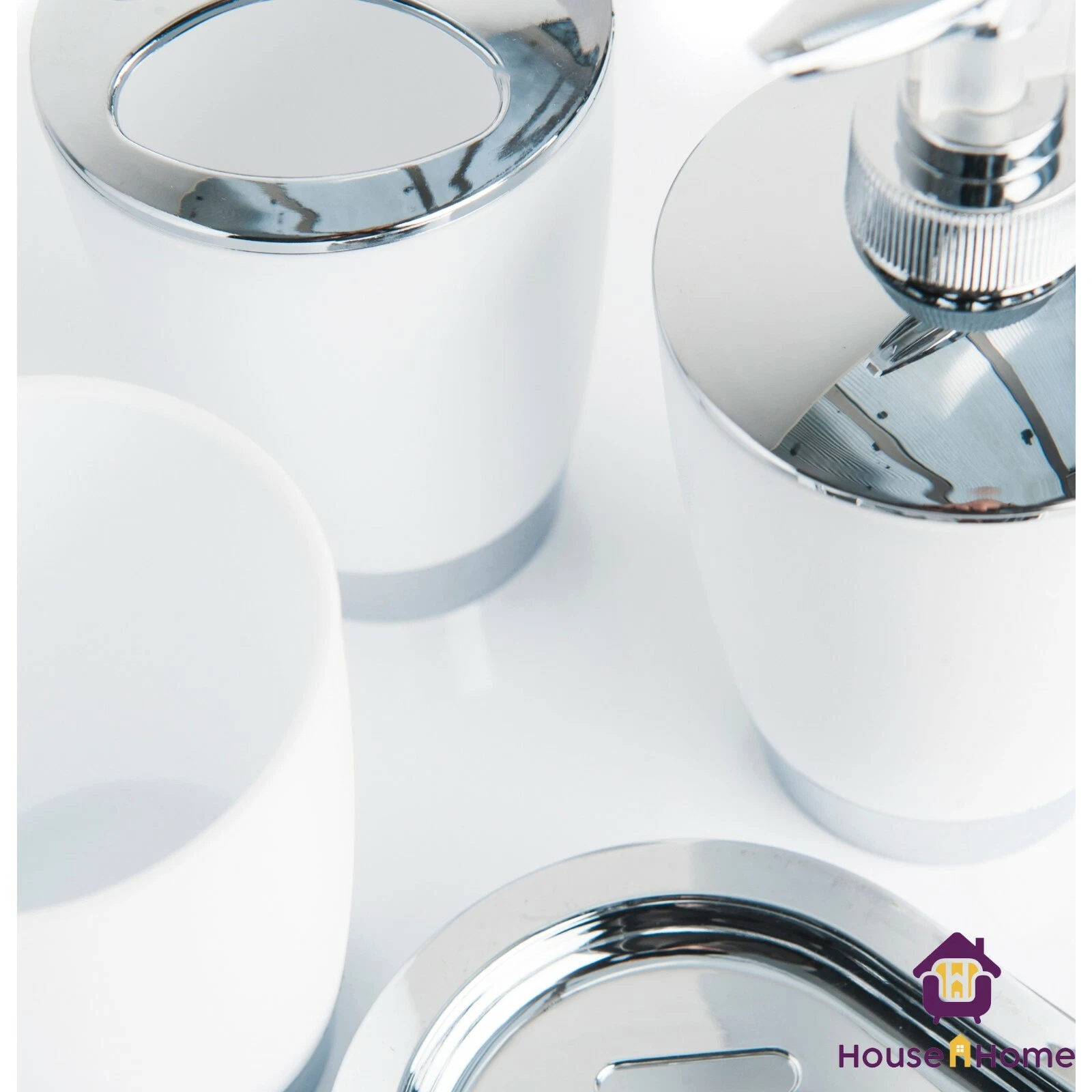 Bathroom Set Bin, Soap Dispenser