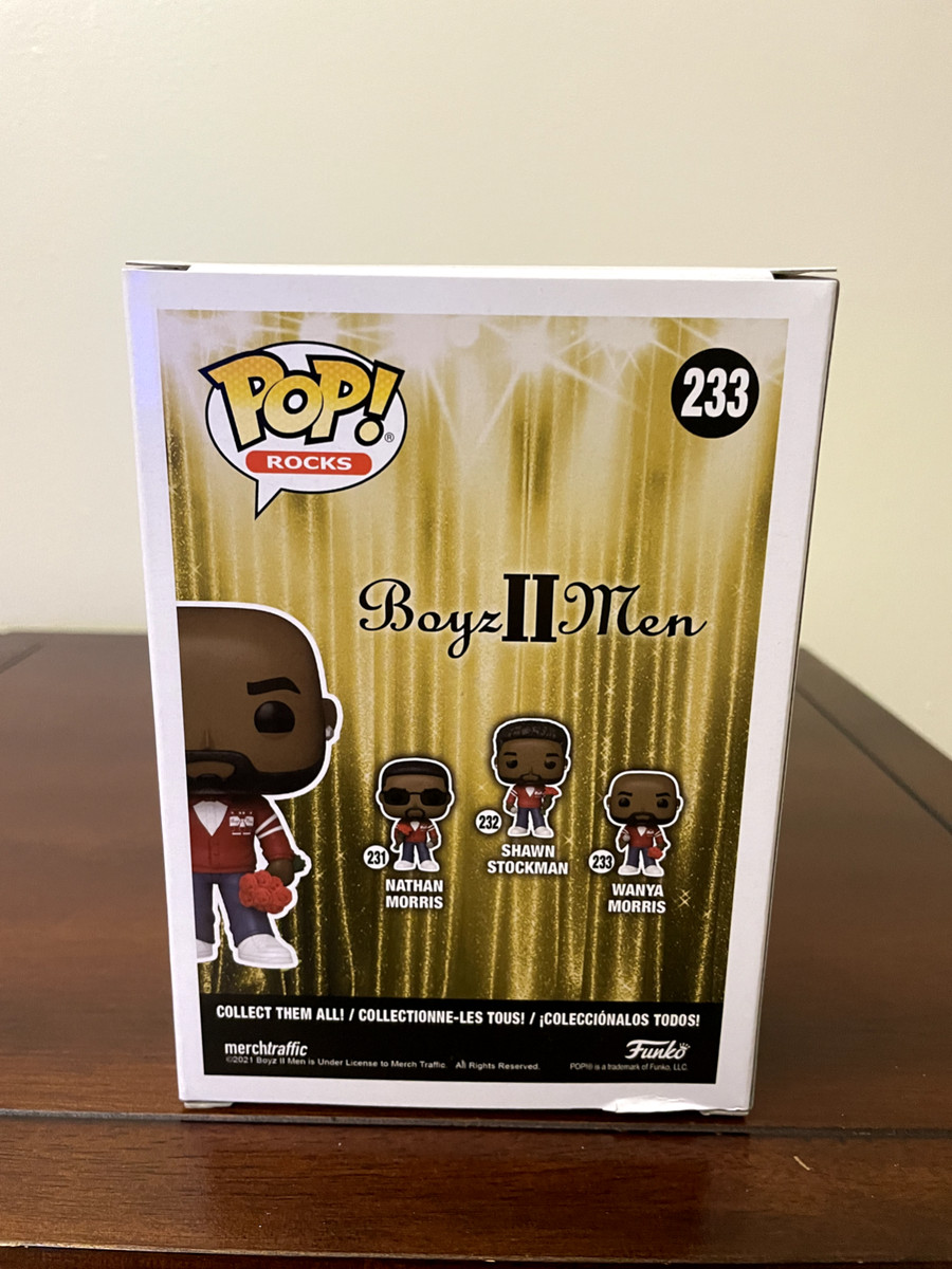 Funko Pop! Rocks: Boys II Men Wanya Morris #233 Vinyl Figure | eBay