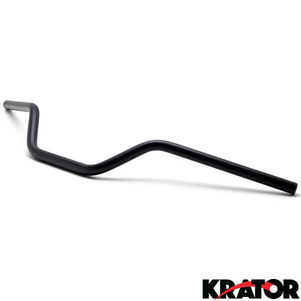 Manillar de moto 7/8" barras negras para Kawasaki ZR1000 ZR1200 ZRX Foto 2 de 4