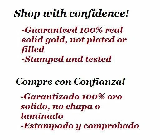 Anillo Flor Oro Oro Sólido 14k Oro 10 mm Oro Sólido Foto 3 de 3