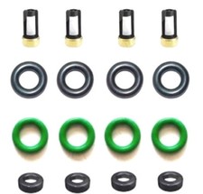 Fuel Injector Seals O-Rings Grommets Repair Service Kit for Acura RDX 2.3L-L4