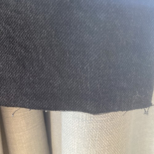 Black And Silver Metallic Jean Denim Skirt BNWT SIZE M - Picture 8 of 8