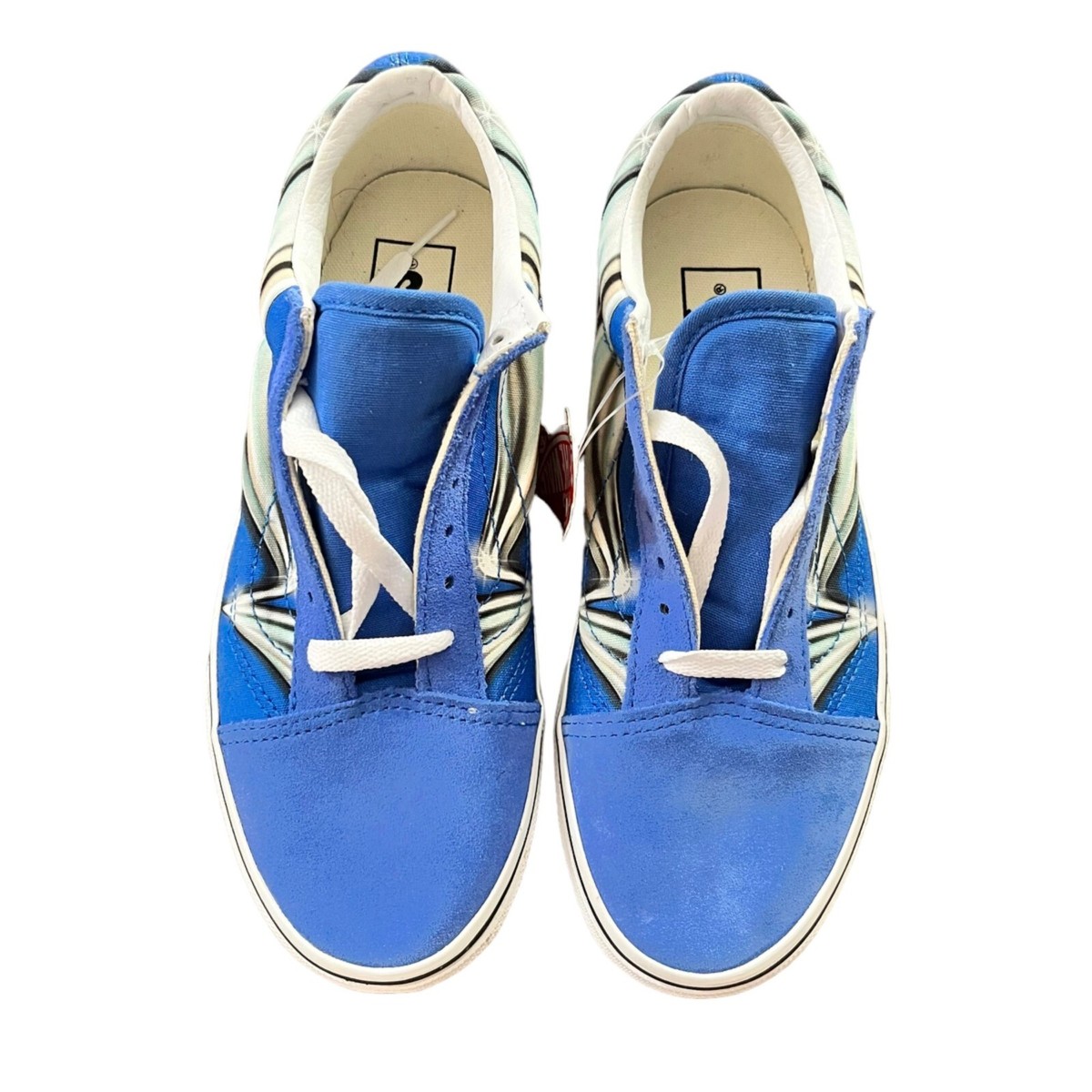 VANS★OLD SKOOL WARP★NEBULAS BLUE/CHROME★兼用 VANS☆OLD SKOOL WARP☆NEBULAS BLUE/CHROME☆兼用 (VANS