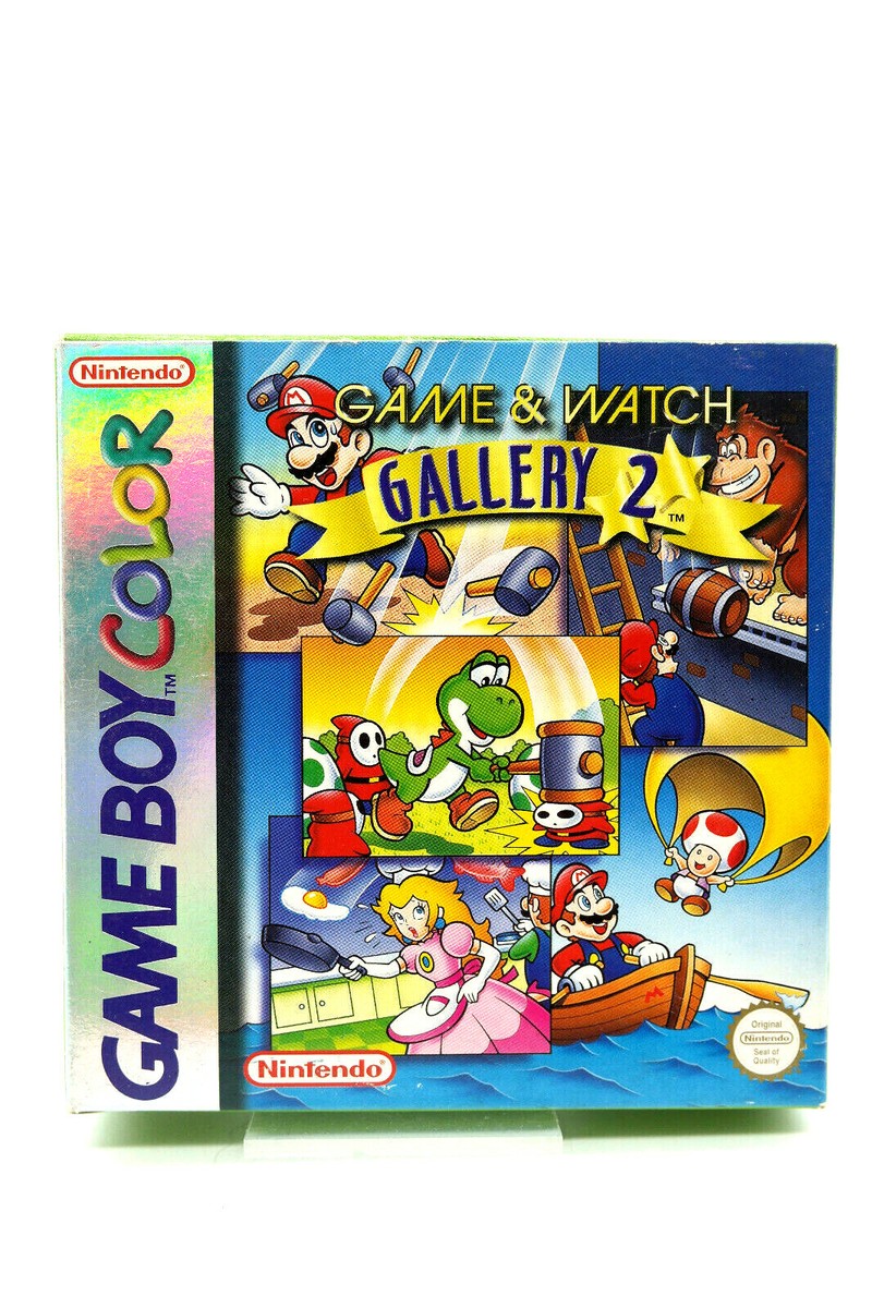 Game & Watch Gallery 2【中古・GBC北米版】 Nintendo Gameboy Color Game - Game & Watch Gallery 2 (OVP