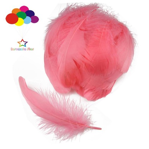 Diy 100 Pcs/Lot Colourful Goose feather 4-7cm 1-2 Inch Stage Props Dream Catcher - Picture 124 of 138