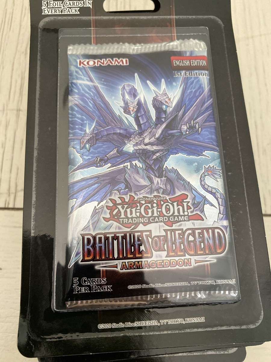 yugioh armageddon booster box Yu-Gi-Oh! TCG: Blazing Dominion Booster Box [1st Edition] (24 Packs) –  Spanky's Loot Stash main image 0