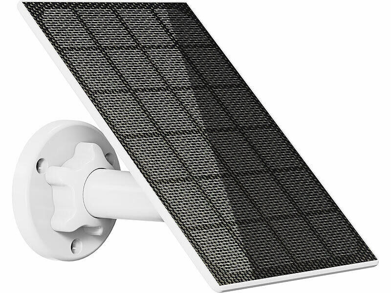 Caméra IP sans batterie vide grâce au panneau solaire 3W Revolt Micro-USB