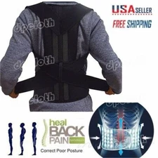 CORRECTOR DE POSTURA Soporte Ortopédico Faja para el Dolor de Espalda y Hombros-