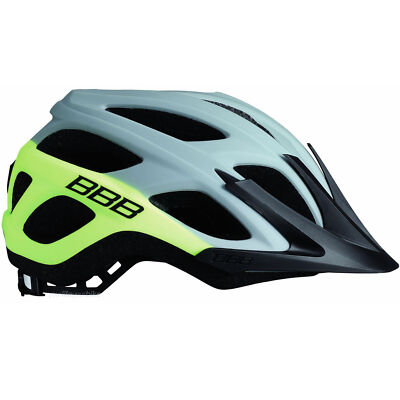 BBB VARALLO HELM L 280g VISIER ALL MOUNTAINBIKE ENDURO TRAIL FAHRRAD E-BIKE GRAU