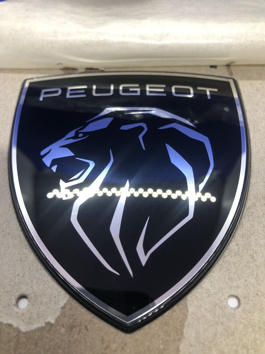 Left Side Lion Peugeot 2008 98388657DX Original Logo Badge