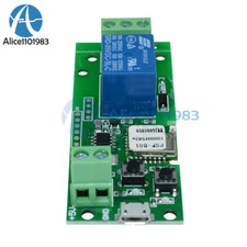 DC 5V WiFi Module de relais Smart Switch sans fil pour Apple Android APP Contrôle