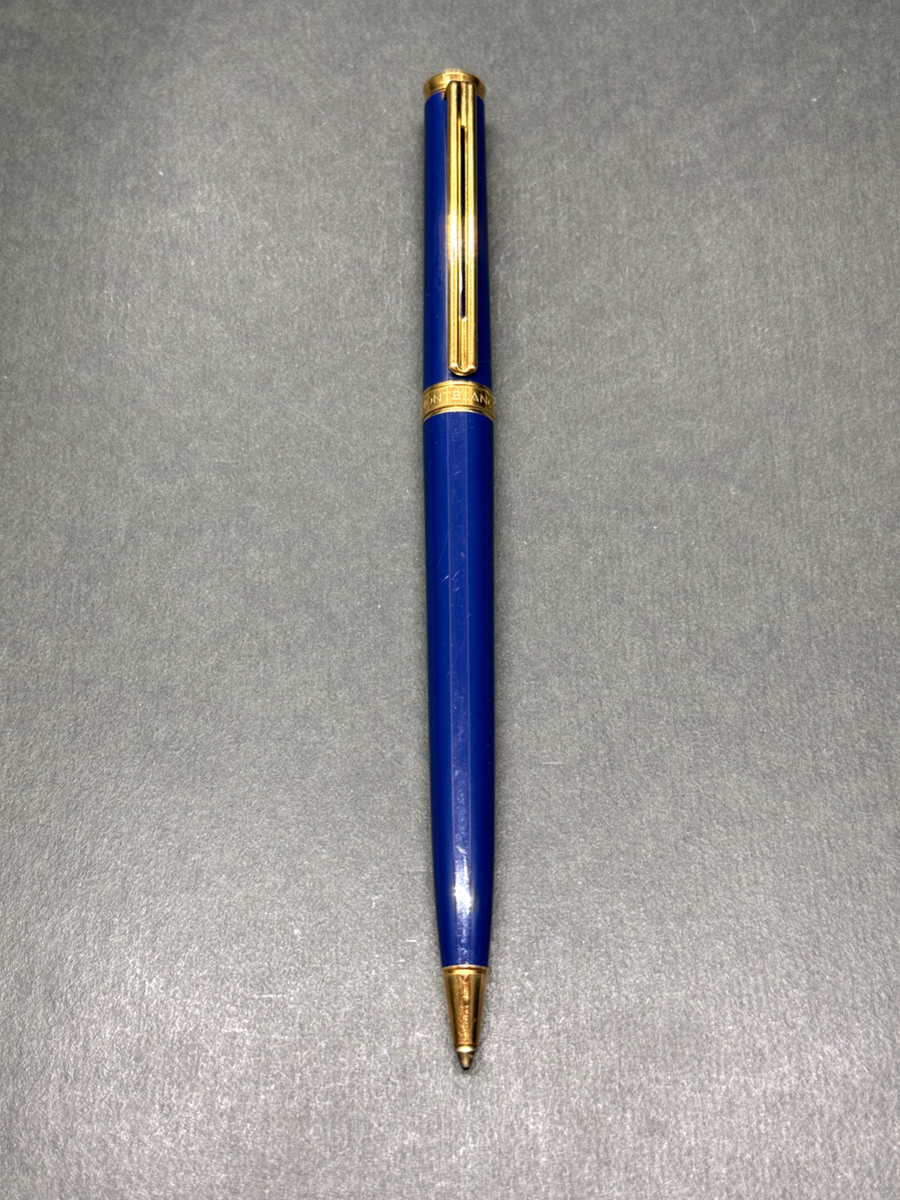 MONTBLANC Noblesse Oblige Navy-Blue GT Vintage Twist Ballpoint Pen