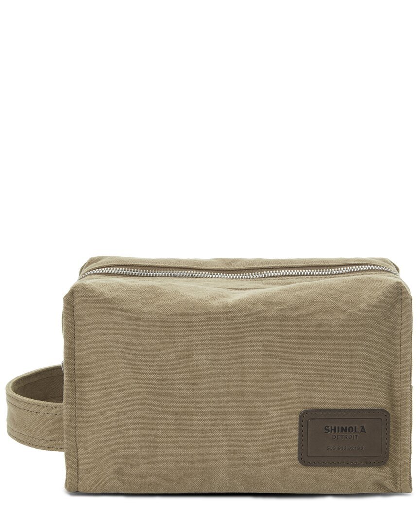 Парусиновый комплект Shinola Bert Double Zip Mn Canvas Kit Мужской коричневый Os 24090₽