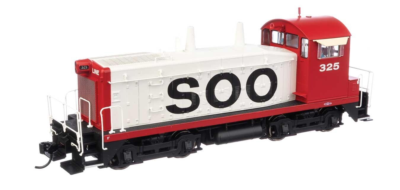 H0 Scale - Walthers Diesel Locomotive SW1200 SOO Line With LokSound - 41510 Neu