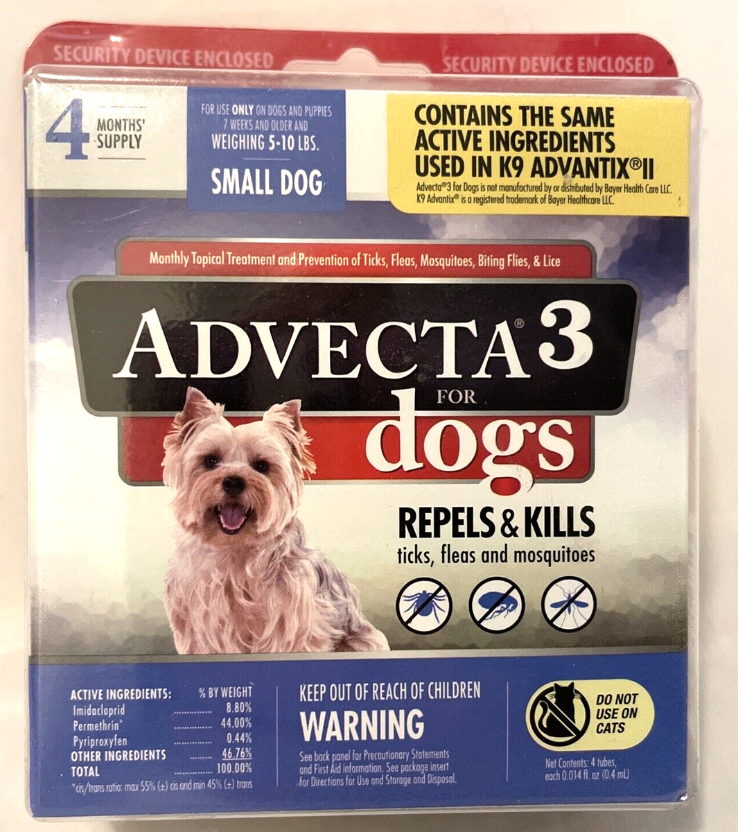 Advecta Topical Tick Repellent For Dogs Advecta Topical Flea