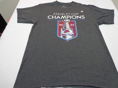 Fanatics Brand 2022 Stanley Cup Champions Colorado Avalanche T