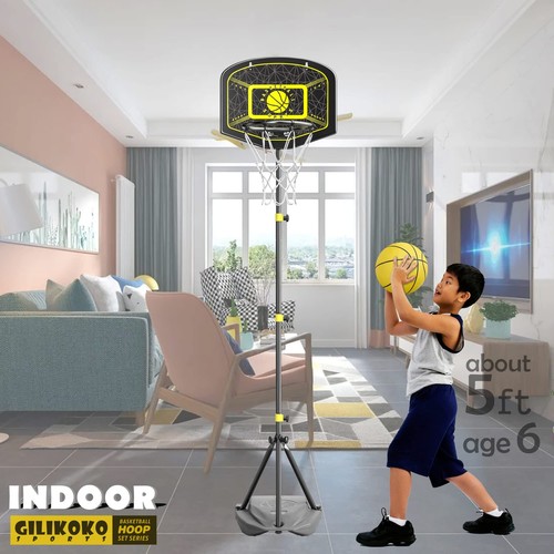 Toddler Basketball Hoop for Kids Boys Girls Indoor Outdoor Adjustable Height ... - Picture 4 of 12