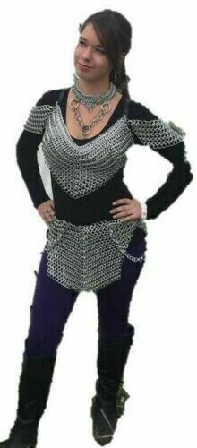Chainmail Bikini | Viking Aluminum Girl Clothing| Intimate Hot CM02 - Picture 5 of 5