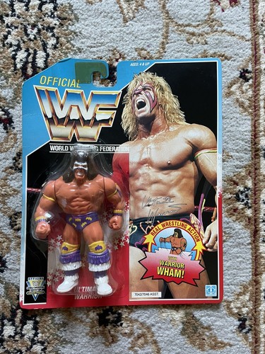 WWF Hasbro Series 3 Ultimate Warrior Wrestling Fig...