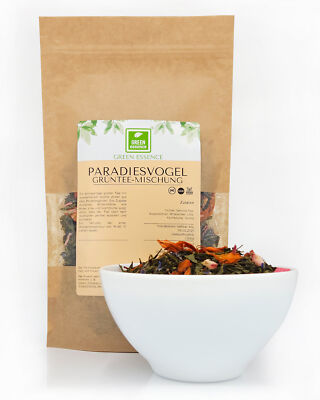 Der Paradiesvogel Tee Aromatischer Sencha-Grüntee - Grünteemischung Sencha 
