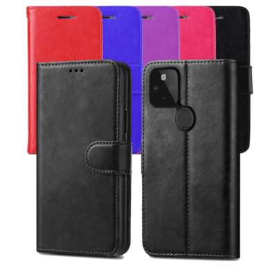 Für Google Pixel 6a 7a Pro/ 4 XL/ 4a 4G/ Pixel 8a Leder Flip Case Wallet Cover