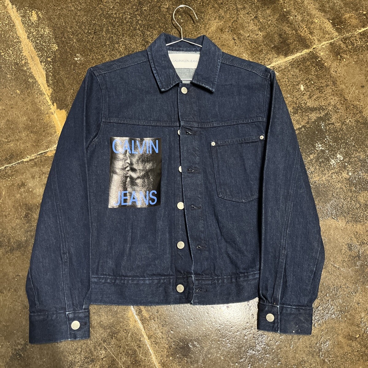 Calvin Klein CK Calvin Jeans RAF Simons Trucker Jacket S | eBay