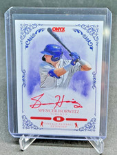 2022 Onyx Vintage Baseball SPENCER HORWITZ RC Red Ink AUTO #/25 Blue Jays