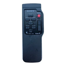 Sony VTR RMT-708 Video 8 Remote Control Black Has Been Tested