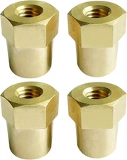 Ampper 3/8-16 Thread Female Brass Battery Terminal Post Adapter Battery