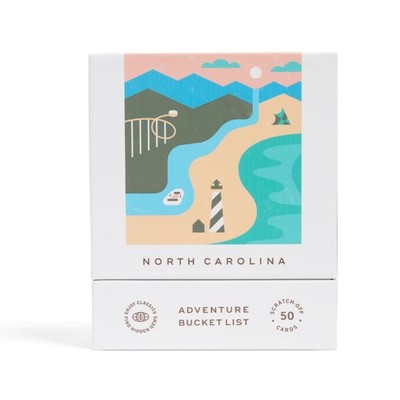 North Carolina Adventure Bucket List: 50 Scratch-Off Cards for Outdoor Activi...