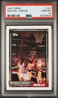 1992 Topps #141 Michael Jordan Card PSA 10 HOF Chicago Bulls GOAT