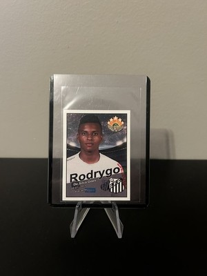 Rodrygo 2017 O Globo Promessas Stickers Brazil Rookie Card #22 RC