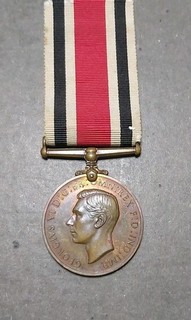 George VI Long Service Special Constabulary Medal and Ribbon to Arthur Bath. #2