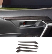 Peach Wood Grain  Inner Door Panel Strip Cover Trim New For Toyota RAV4 19-24