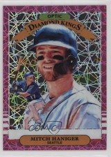 2019 Donruss Optic Diamond Kings Pink Velocity Prizm /199 Mitch Haniger #13 3tb