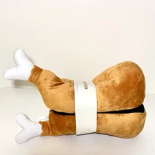 Thanksgiving Slippers Turkey Legs Sz S/M, Women To 8.5, Men 7, Gag Gift, Family