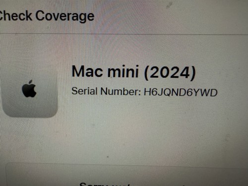 Apple Mac mini M4 Chip 16GB RAM 256GB SSD Silver MU9D3LL/A. New. No Box - Afbeelding 5 van 5