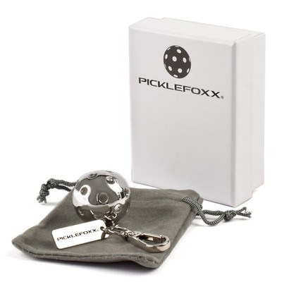 PICKLEFOXX Pickleball Schlüsselanhänger Geschenkidee Pickle Ball Zubehör Paddle 