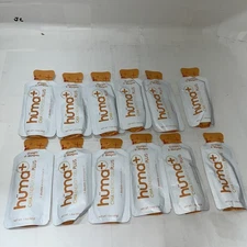 Huma Chia Energy Gel Plus Double Electrolytes Oranges And Mango 12 Pack Exp9/27