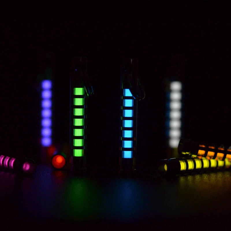 Titanium Keychian Necklace Pendant EDC Charm DIY Glow in the Dark 25 Years Life - Image 4 of 4