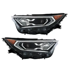 LED Headlight Right&Left Side For 2019 20 2021 2022 Toyota RAV4 XLE Hybrid XSE