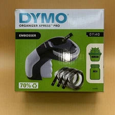 New Dymo Organizer Xpress Pro Embossing Label Maker with 3  Label Tapes Refills