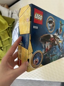 2010 Lego Atlantis Guardian of the Deep Set 8058 100% Complete w/ Mini & Book