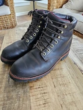 Chippewa L.L.Bean Katahdin Iron Works Waterproof Leather Boots Men’s 7.5D USA