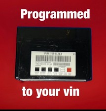 15921353 GM Body Control Module Programmed To...