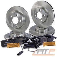 Bremsscheiben + BremsbelÄGe BremsklÖTze Vorne + Hinten FÜR Ford Galaxy WGR 1.9